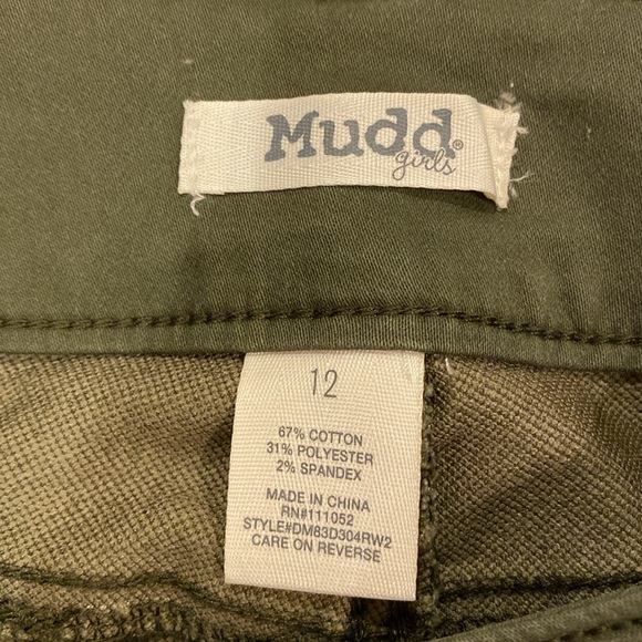 Mudd high rise green jeggings size 12 - Picture 5 of 5
